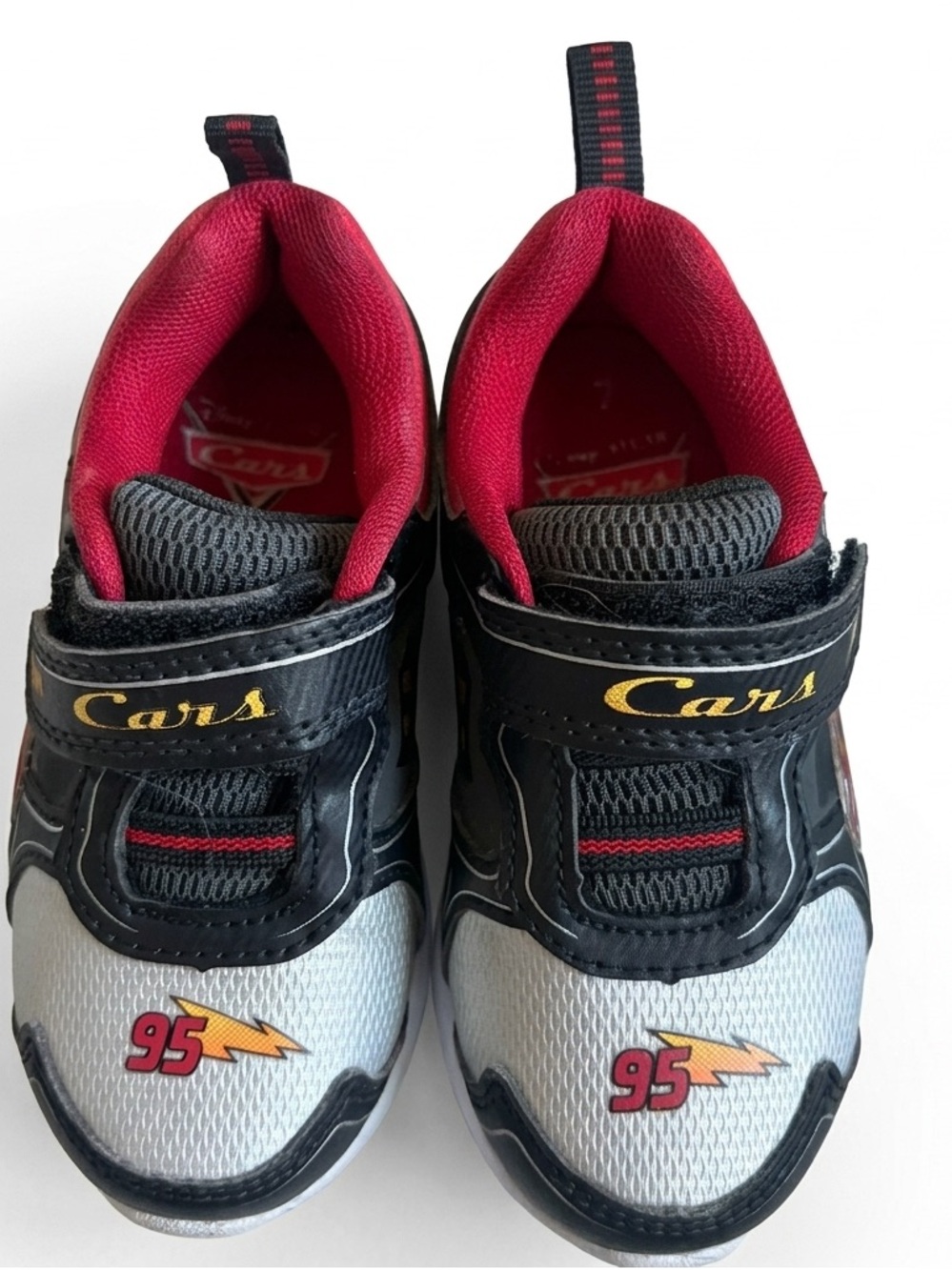 Disney Kids' Athletic Shoes in Black, Gray and Red size 7